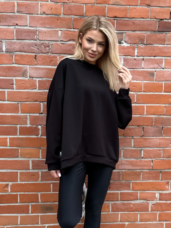 BLUZA MASEŁKO CZARNA DMF