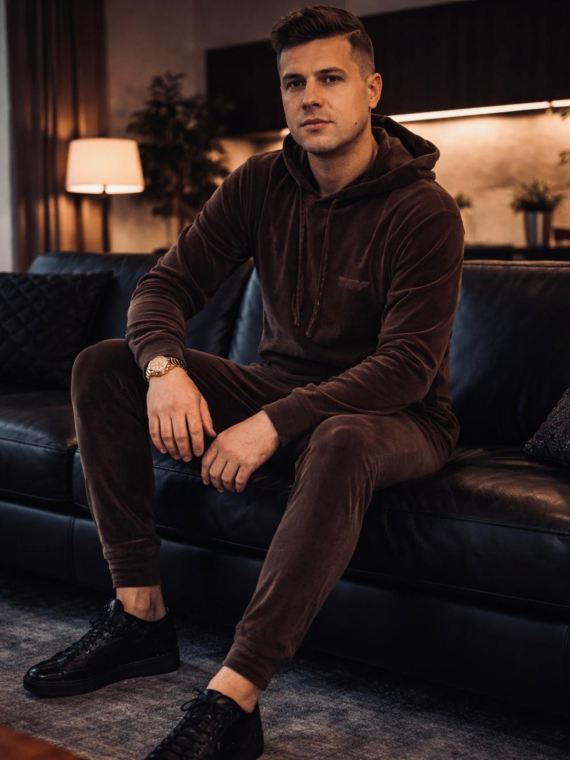 KOMPLET WELUROWY MODULO CHOCO DMF