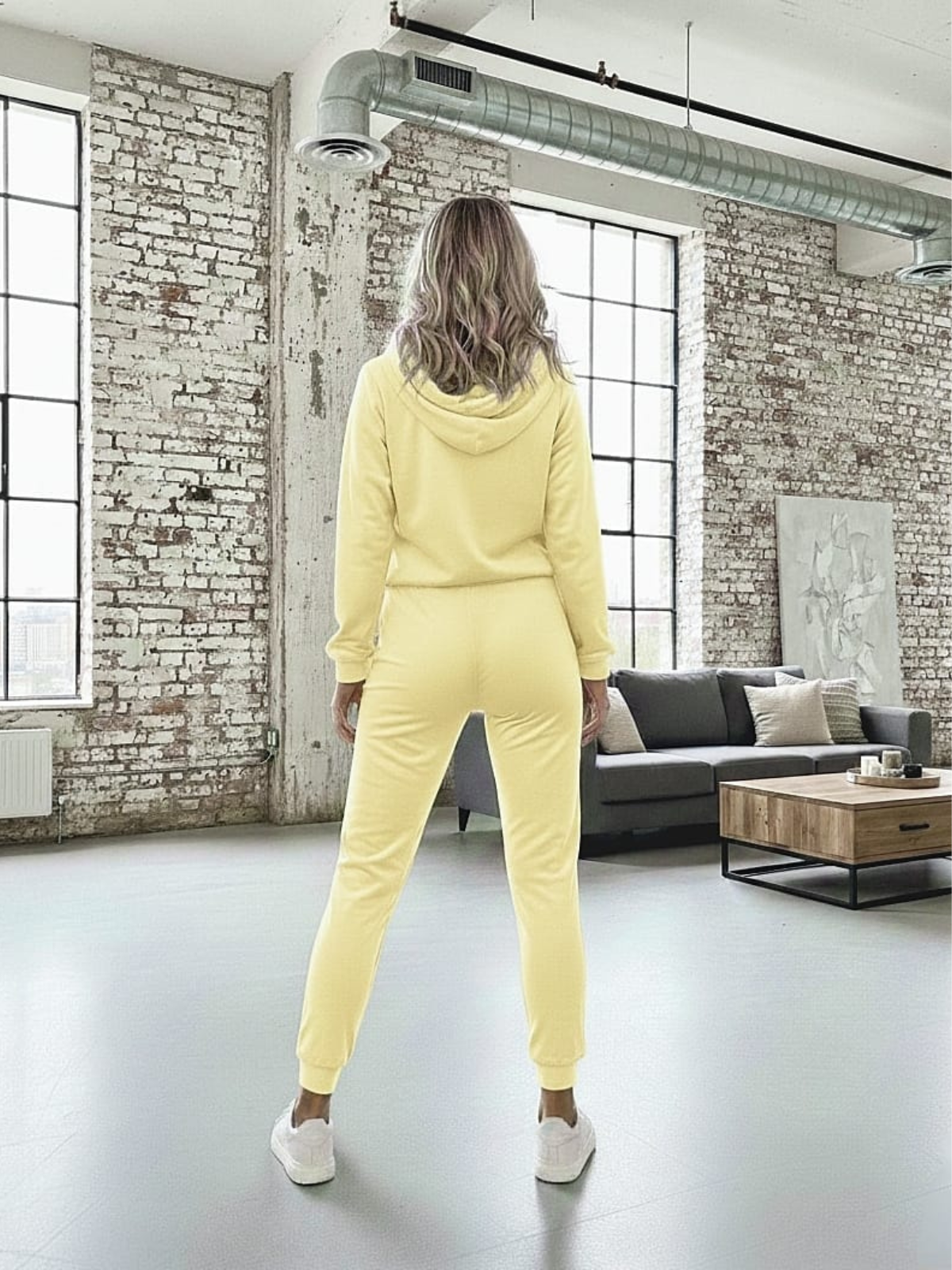 KOMPLET WELUROWY ŻÓŁTY VIBES DMF