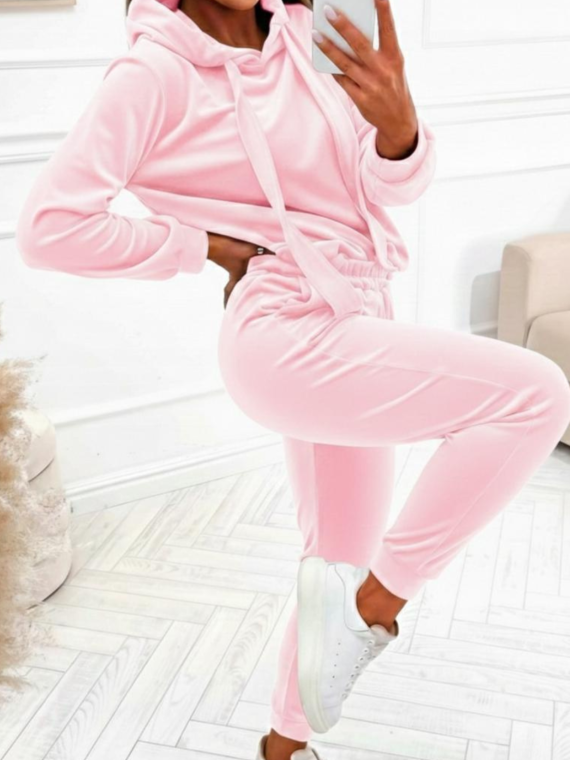 KOMPLET WELUROWY PUDROWY VIBES DMF