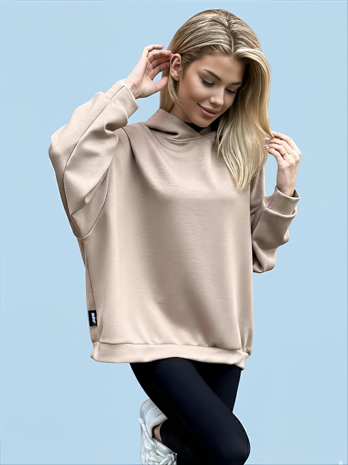 BLUZA OVERSIZE Z KAPTUREM FANGO DMF