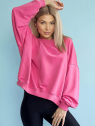 BLUZA OVERSIZE RÓŻOWA DMF