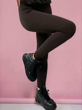 LEGGINSY BURGUNDOWE DMF