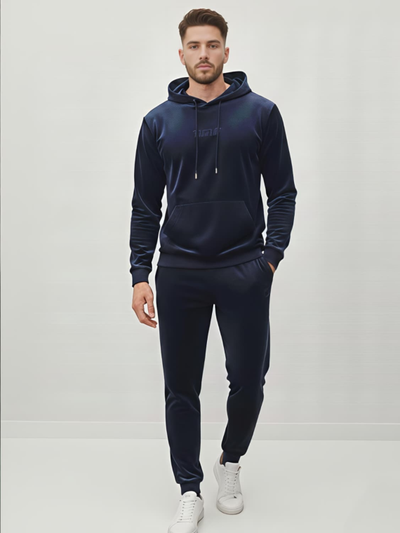 DRES WELUROWY CLIVE VELVET NAVY BLUE DMF