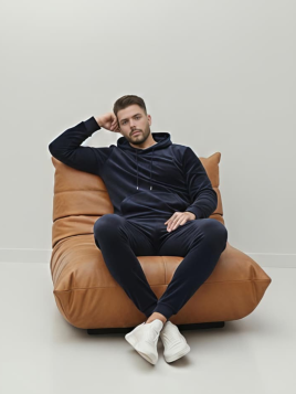 DRES WELUROWY CLIVE VELVET NAVY BLUE DMF