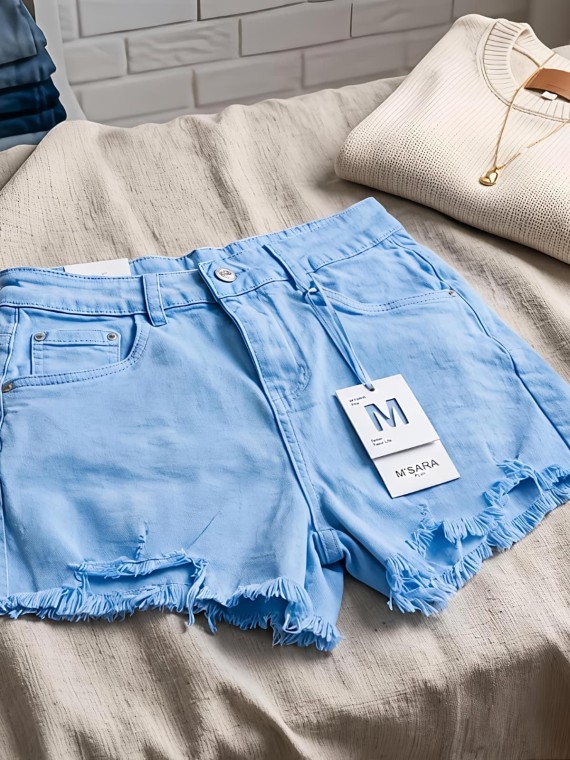 SZORTY JEANSOWE LIGHT BLUE M.SARA