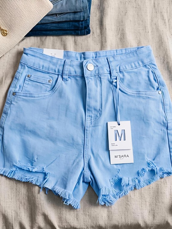 SZORTY JEANSOWE LIGHT BLUE M.SARA