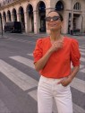 BLUZKA LAVINIA ORANGE